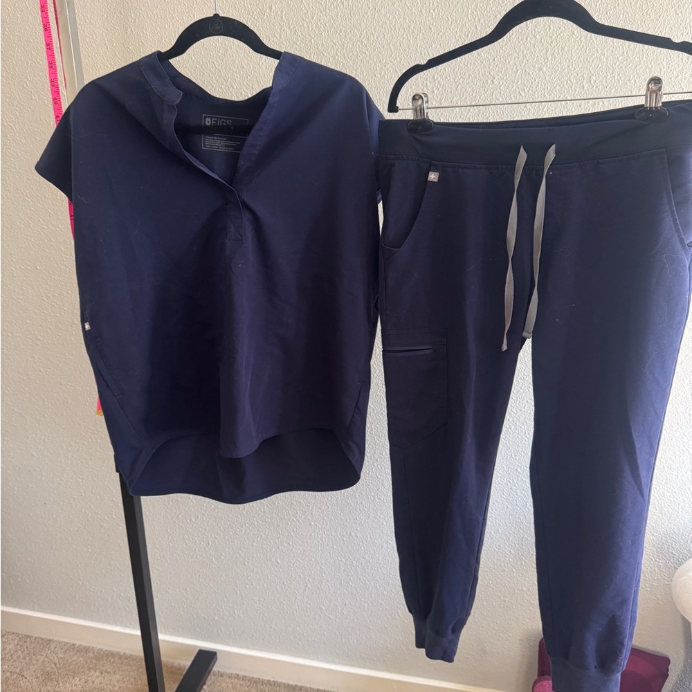 Figs Technical Collection Scrubs (2 pairs, tops and bottoms)